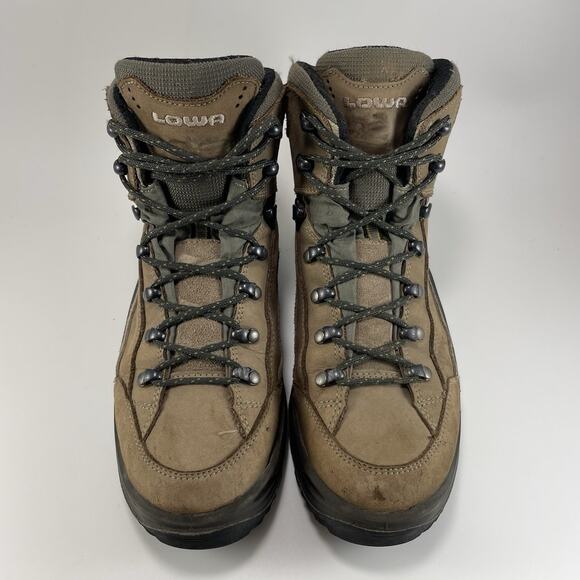 Lowa Renegade GTX Mid Hiking Boots Womens Size 9 Brown Goretex Waterproof - Picture 10 of 11